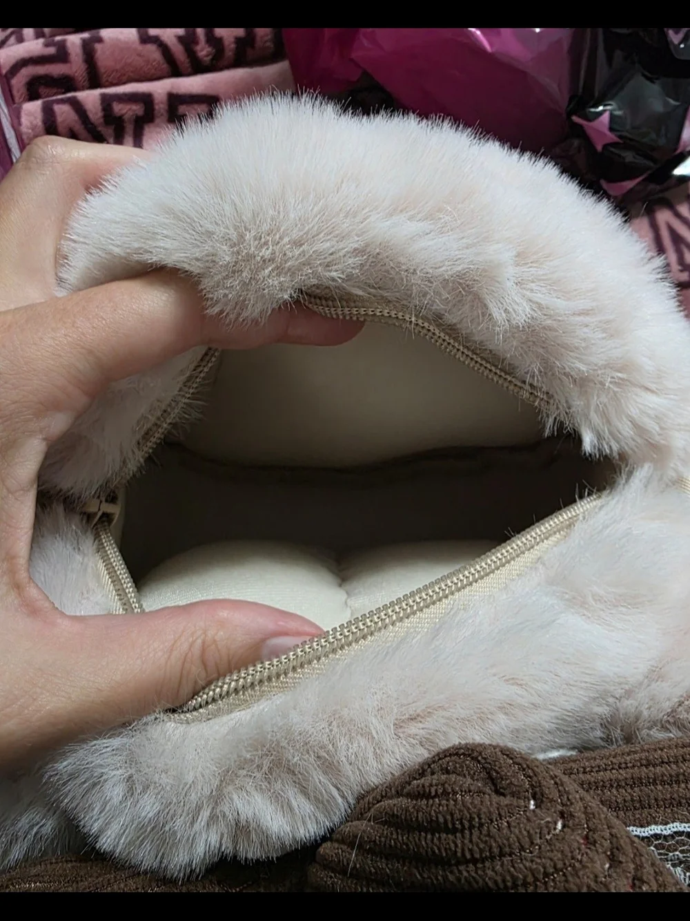 Nommi Cutie BAG CROSSBODY EARLY GREY BUNNY
